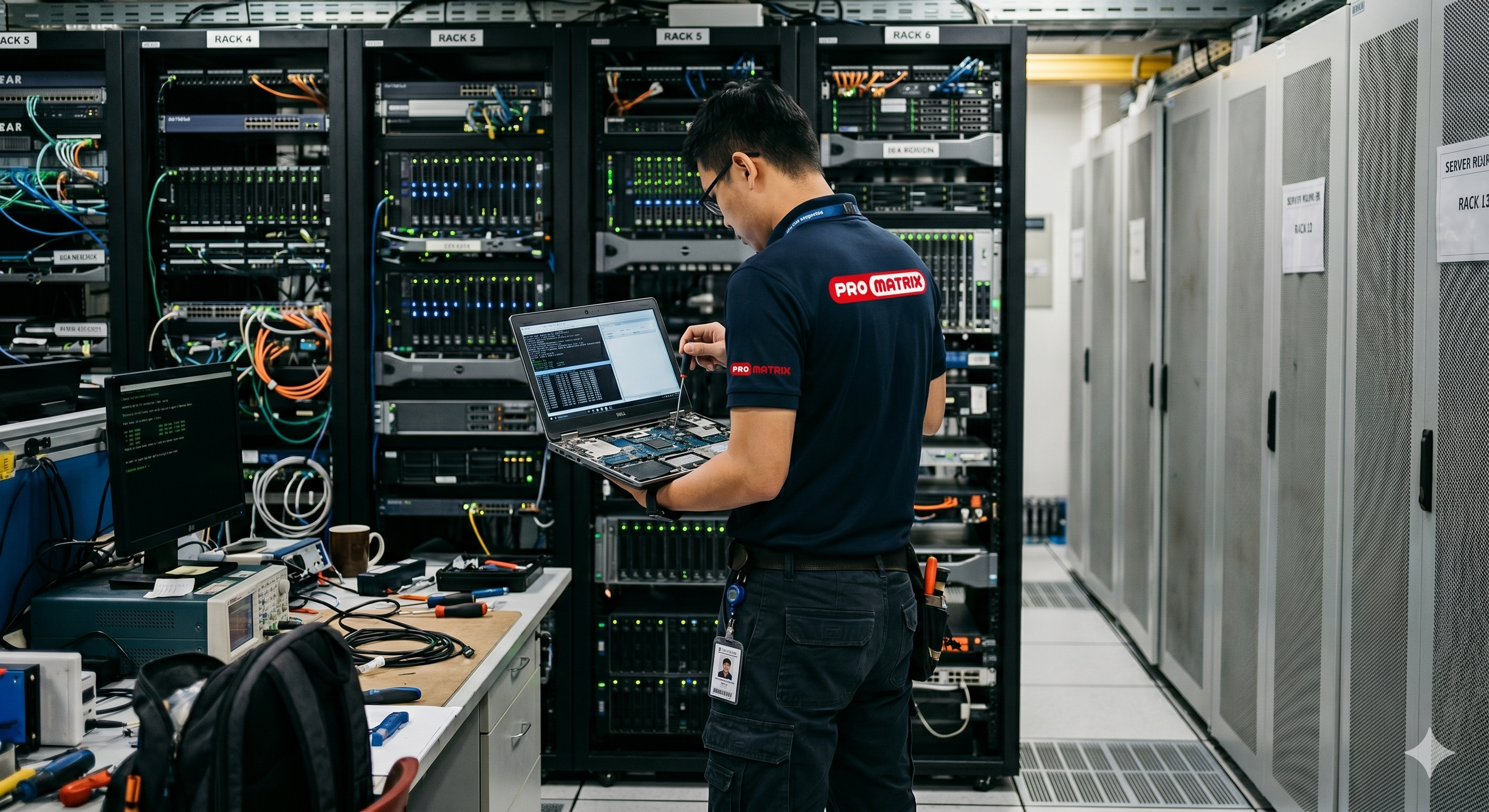 Critical firewall security and server node breakdown