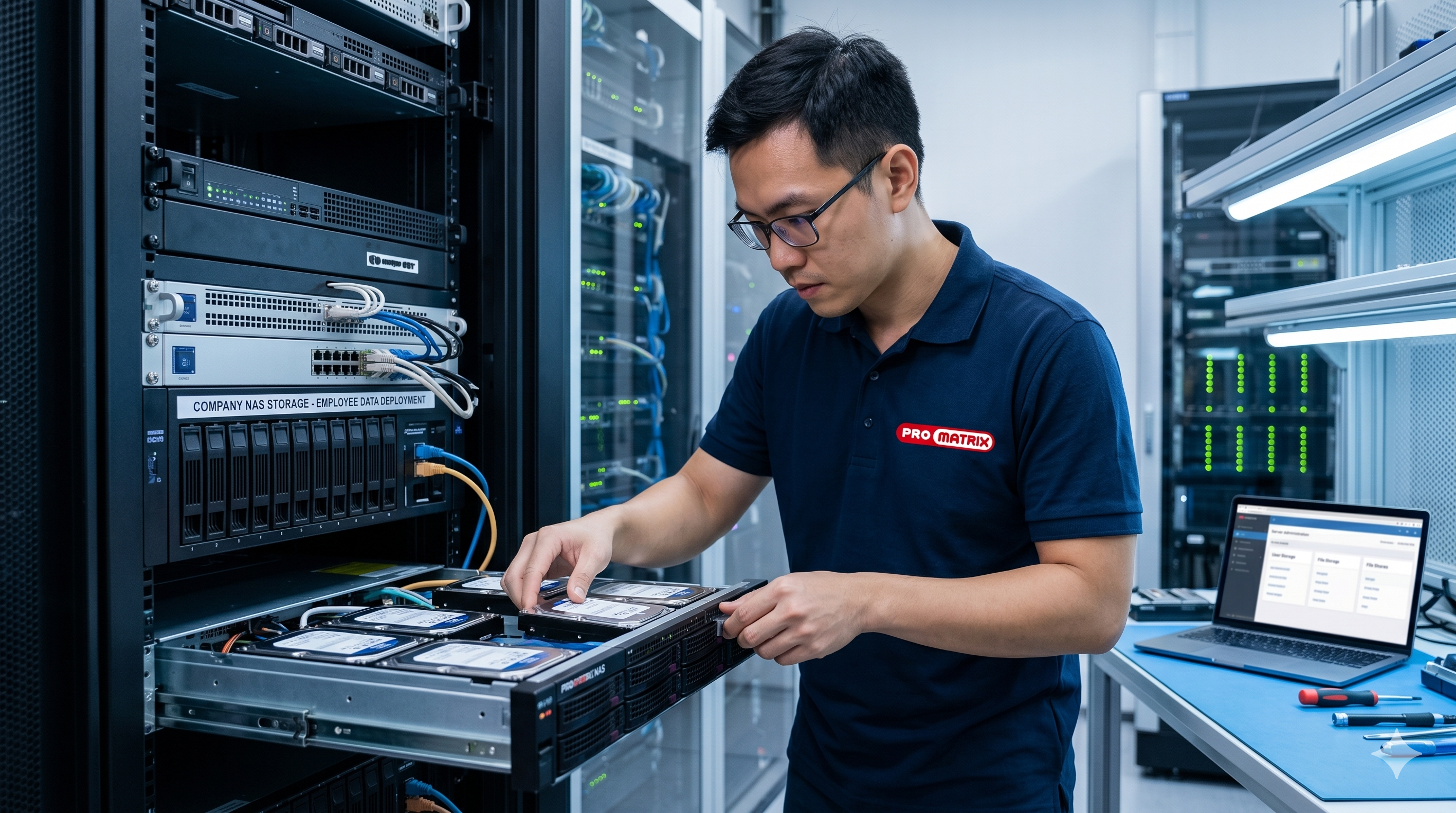 NAS and cloud hybrid storage array